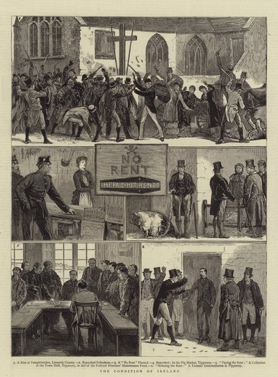 The Condition of Ireland by Joseph Nash